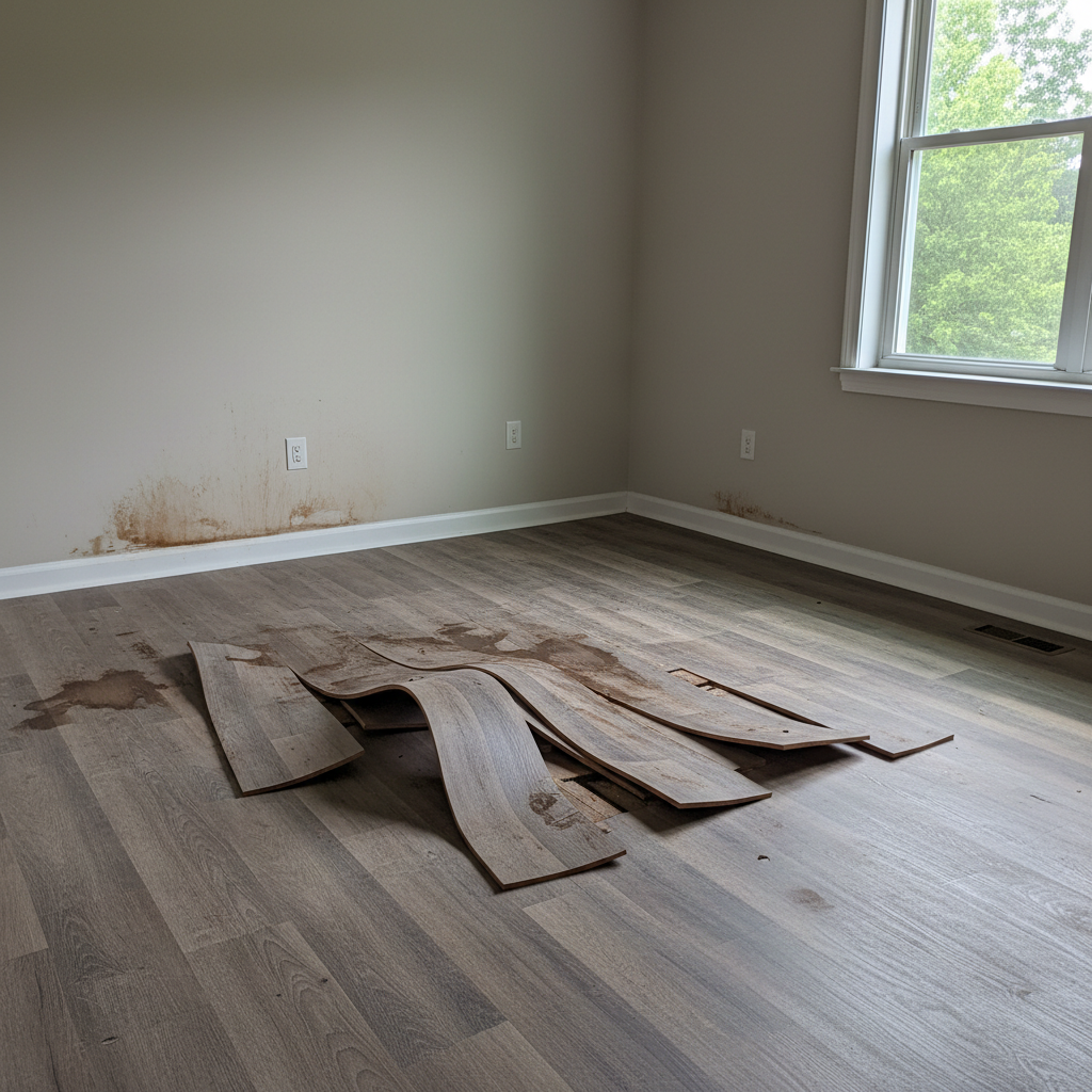 Hardwood Floor Water Damage Restoration