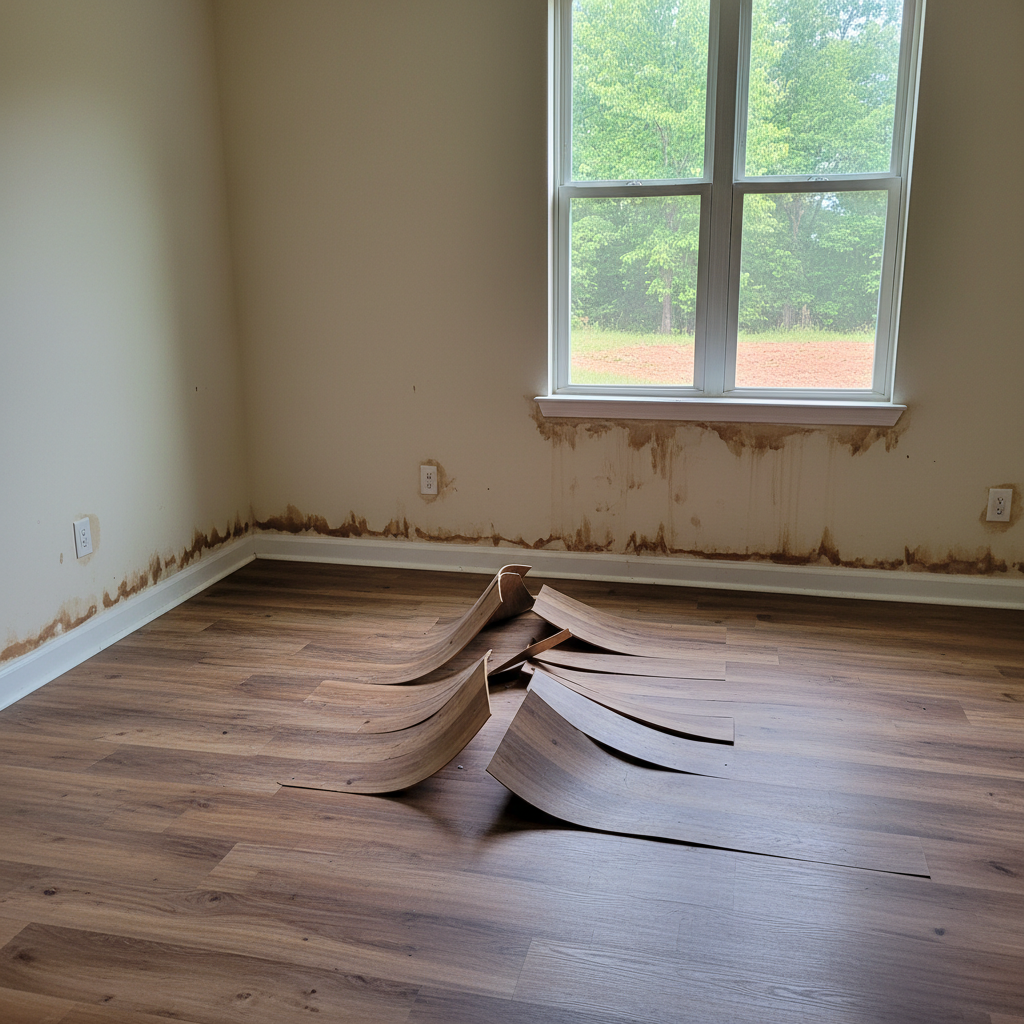 Water damage-related mold removal