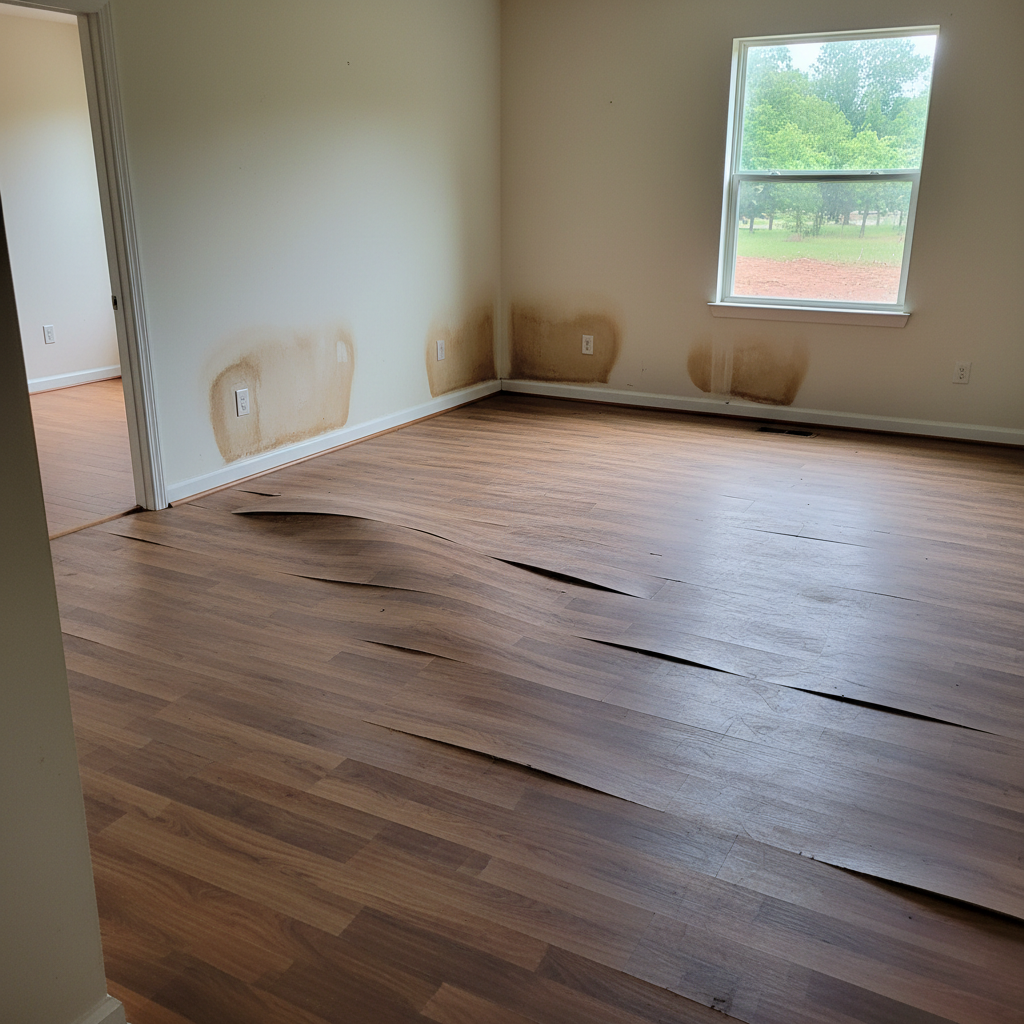 Hardwood Floor Water Damage Restoration