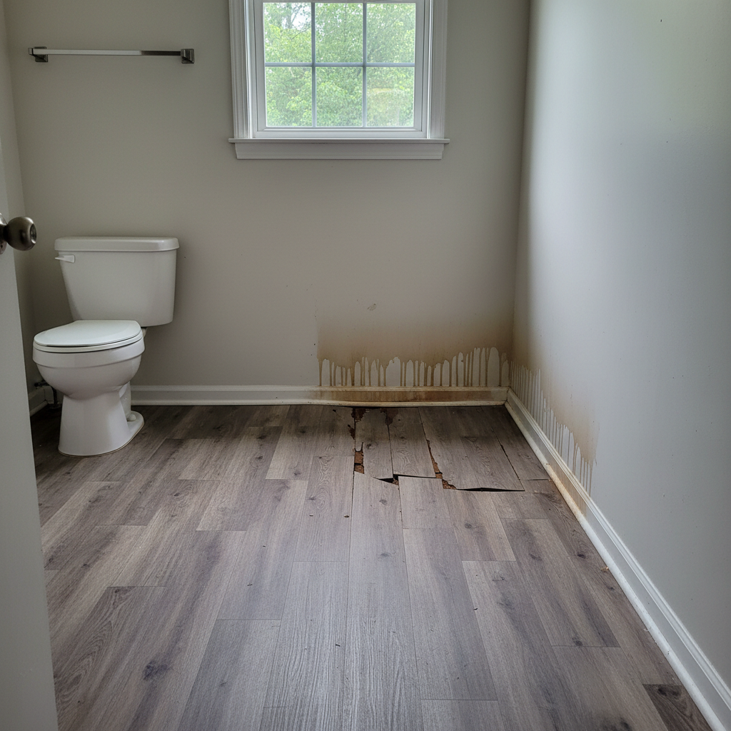 Roof Leak Water Damage Repair