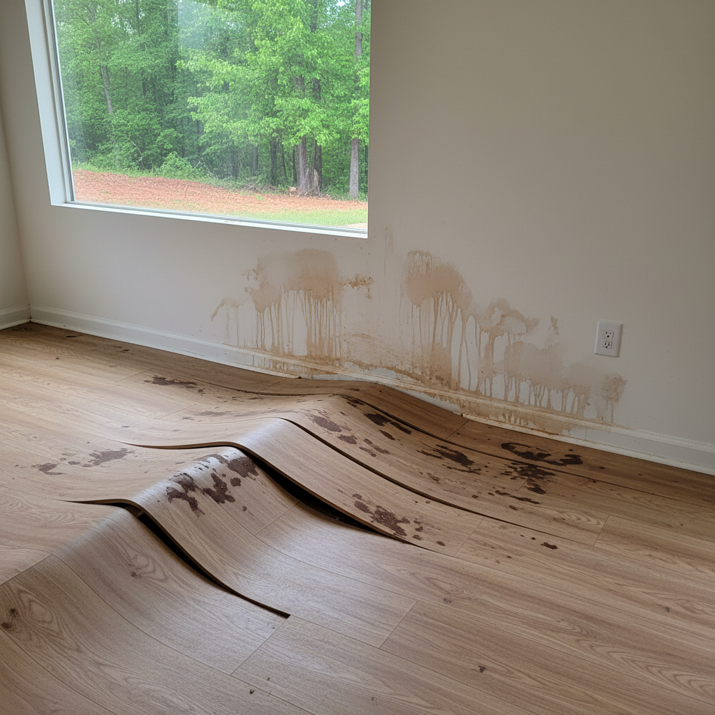 Water damage-related mold removal