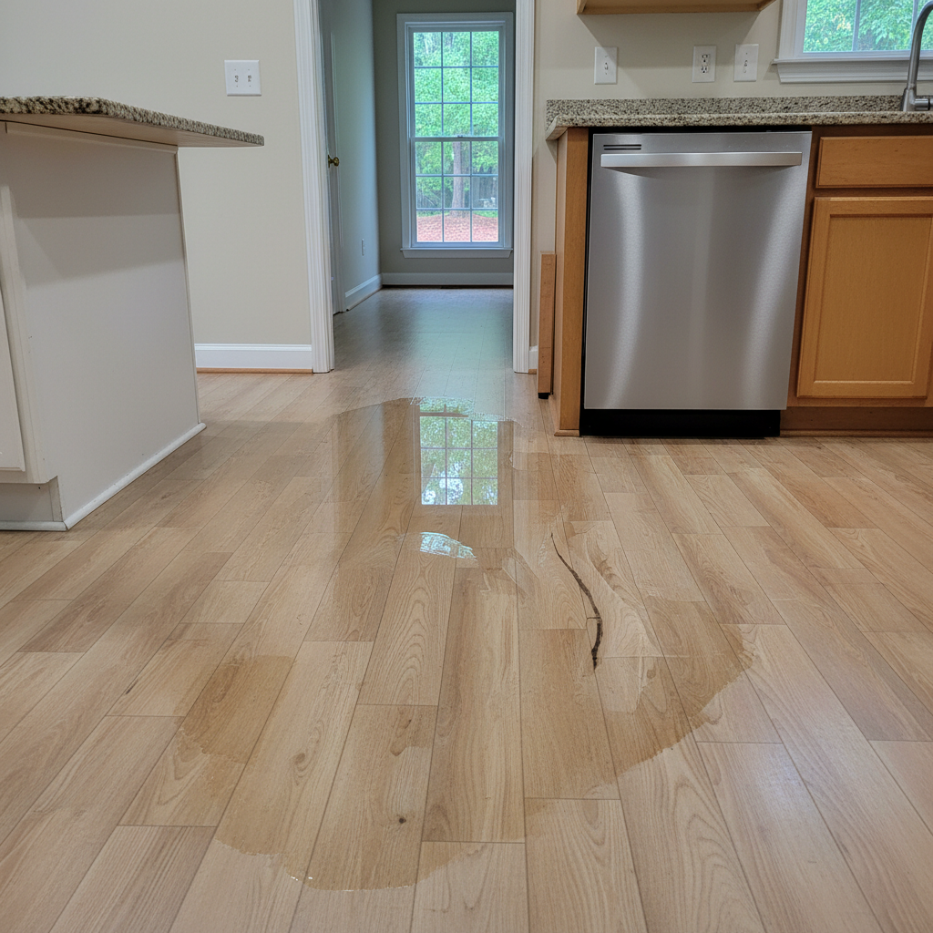 Appliance Leak Cleanup