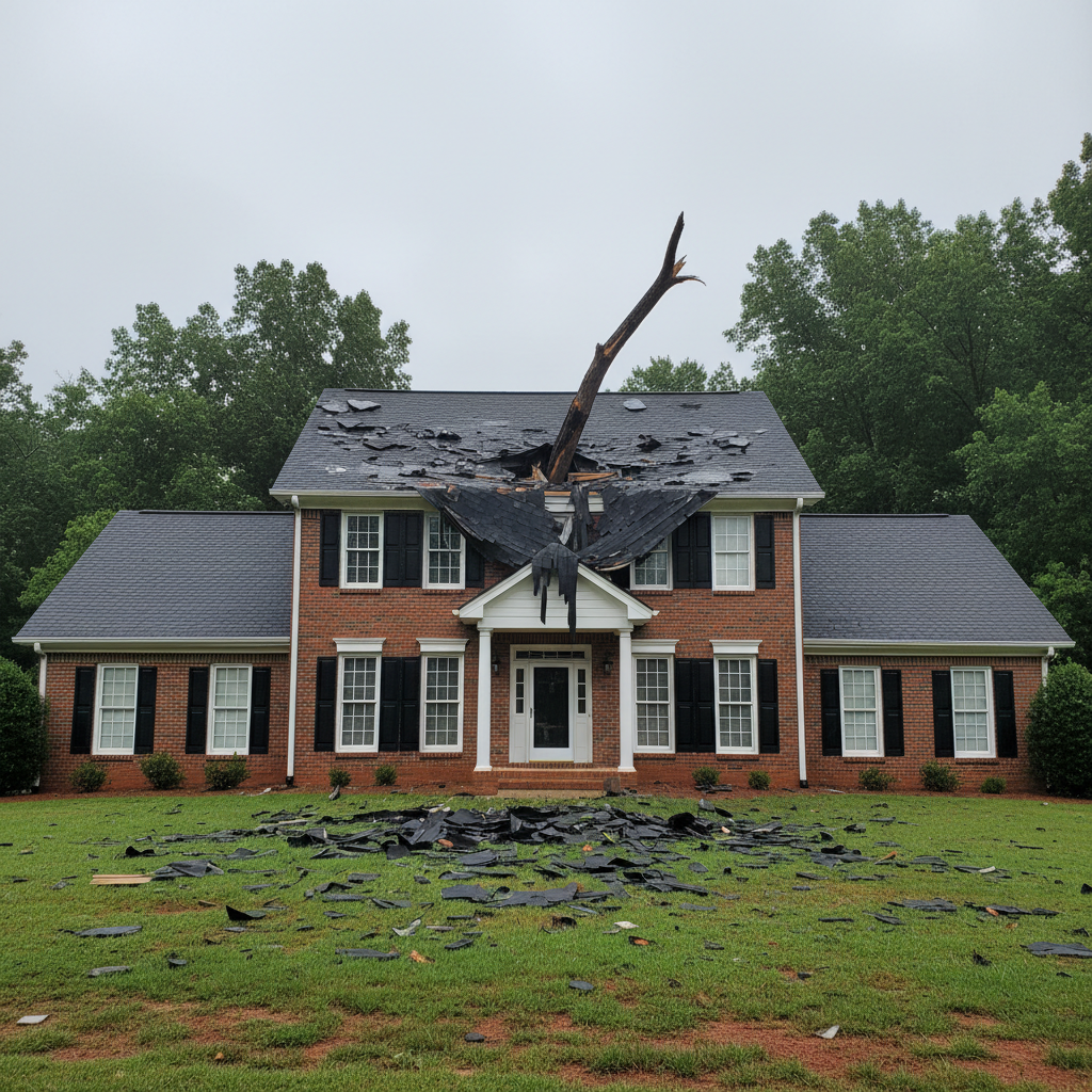 Storm Damage Restoration in Snellville