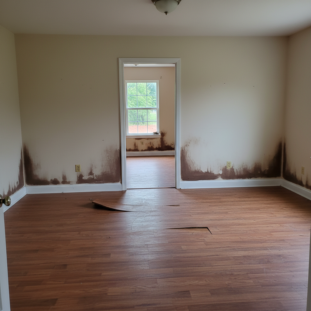 Hardwood Floor Water Damage Restoration