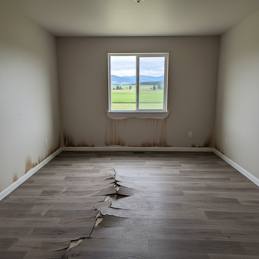 Water damage-related mold removal