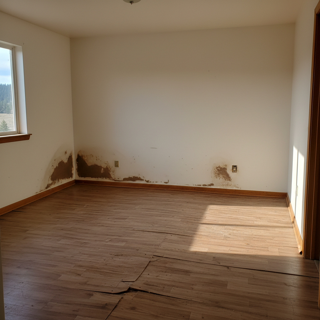 Water damage-related cleanup & repair