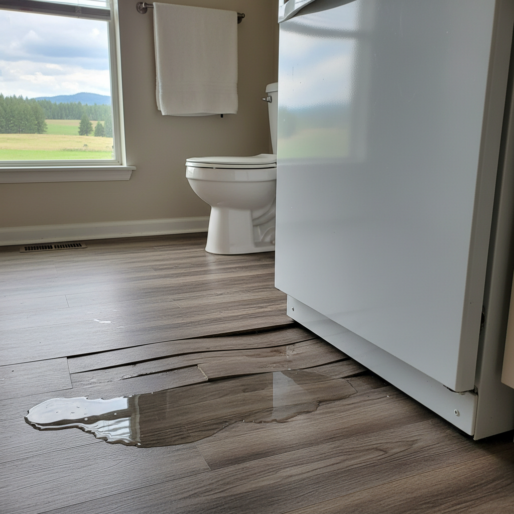 Appliance Leak Cleanup