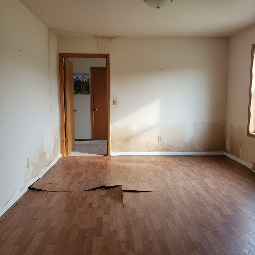 Water damage-related mold removal