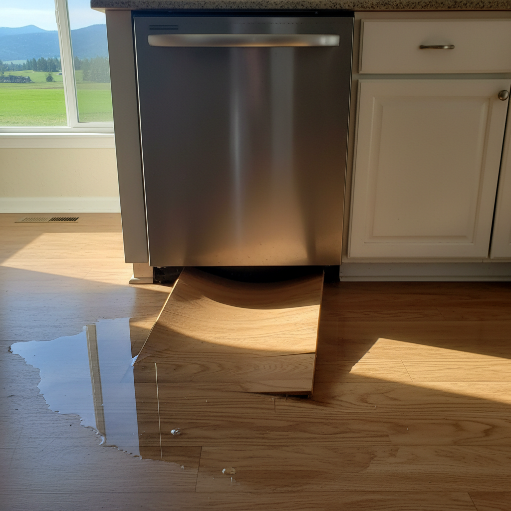 Appliance Leak Cleanup