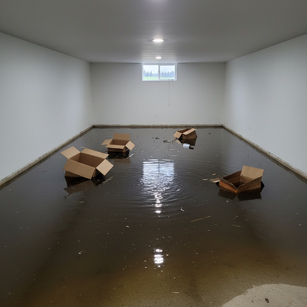 Basement Water Removal in Garden City