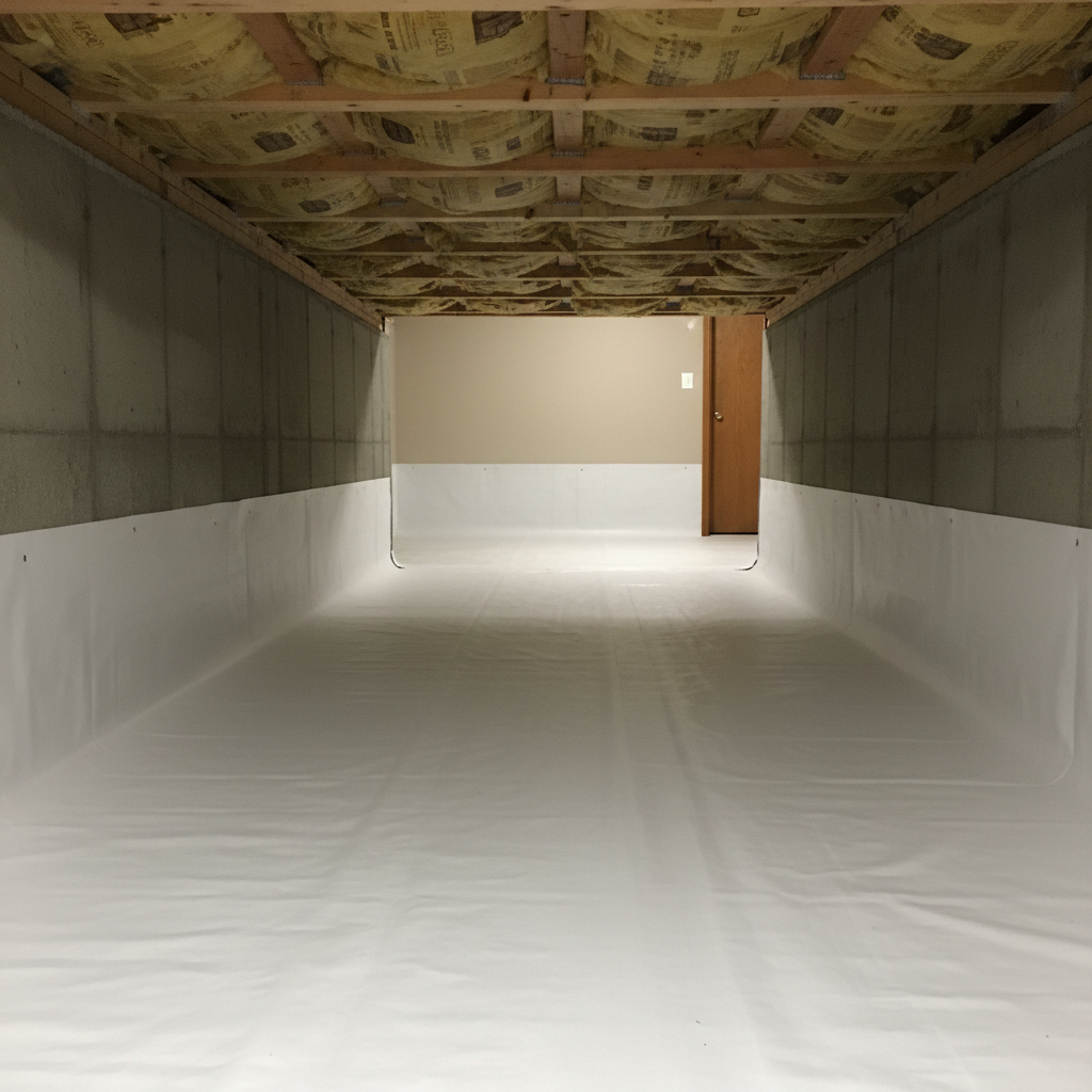 Crawl Space Water Removal in Garden City