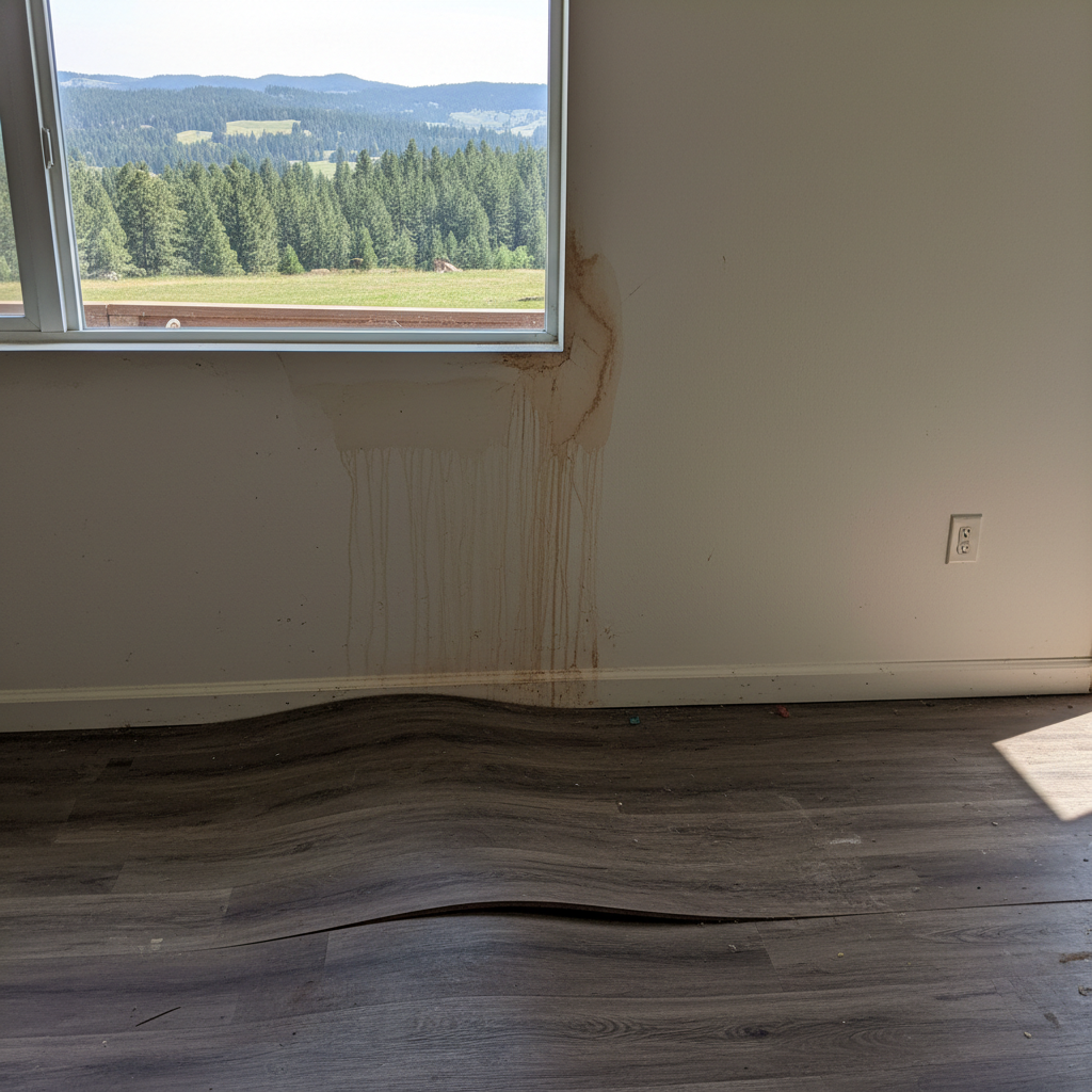 Roof Leak Water Damage Repair in Garden City