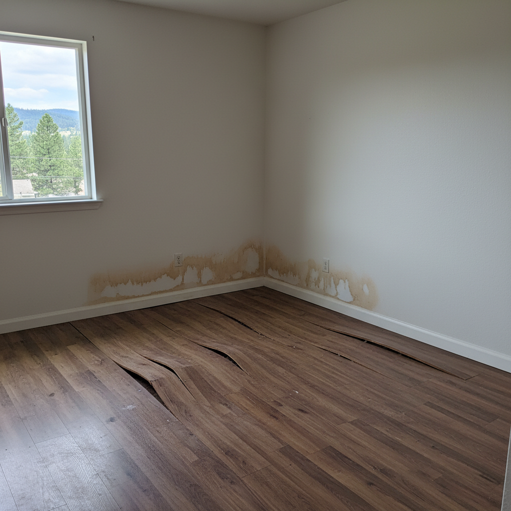 Water damage-related mold removal
