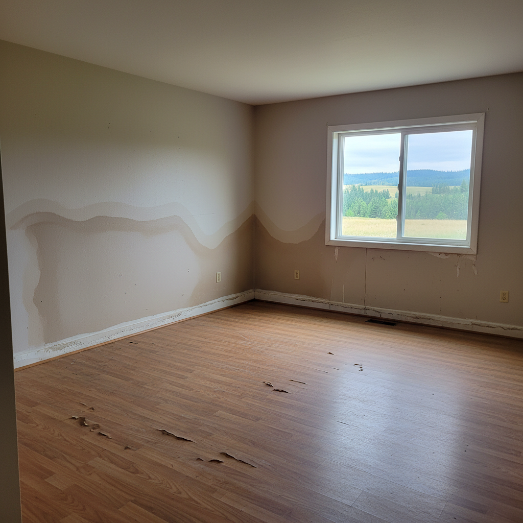 Water damage-related mold removal