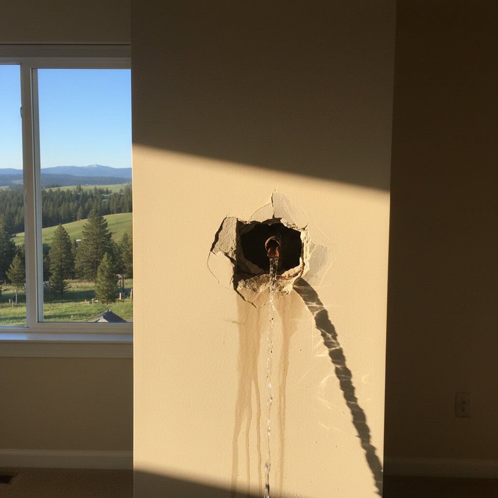 Burst Pipe Repair and Cleanup