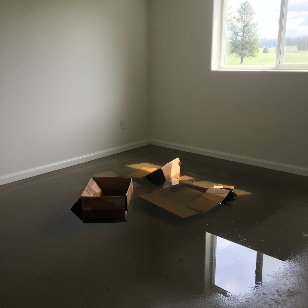 Basement Water Removal in Melba