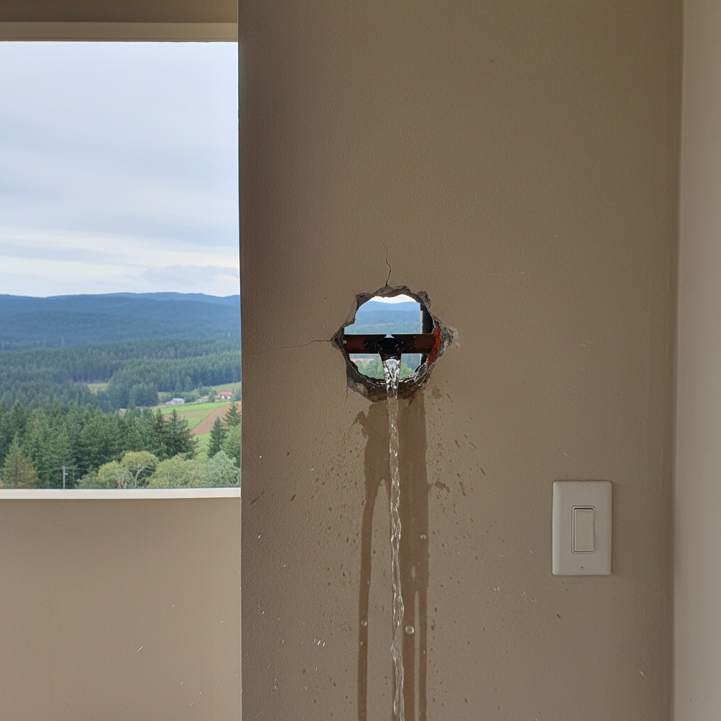 Burst Pipe Repair and Cleanup