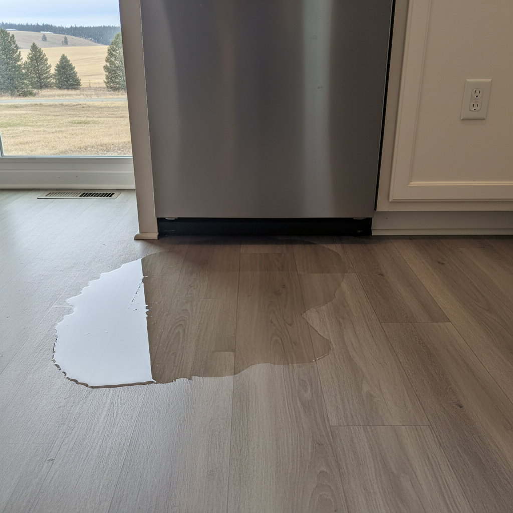 Appliance Leak Cleanup