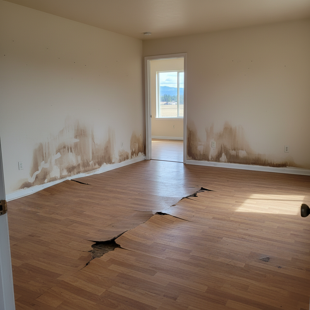 Hardwood Floor Water Damage Restoration