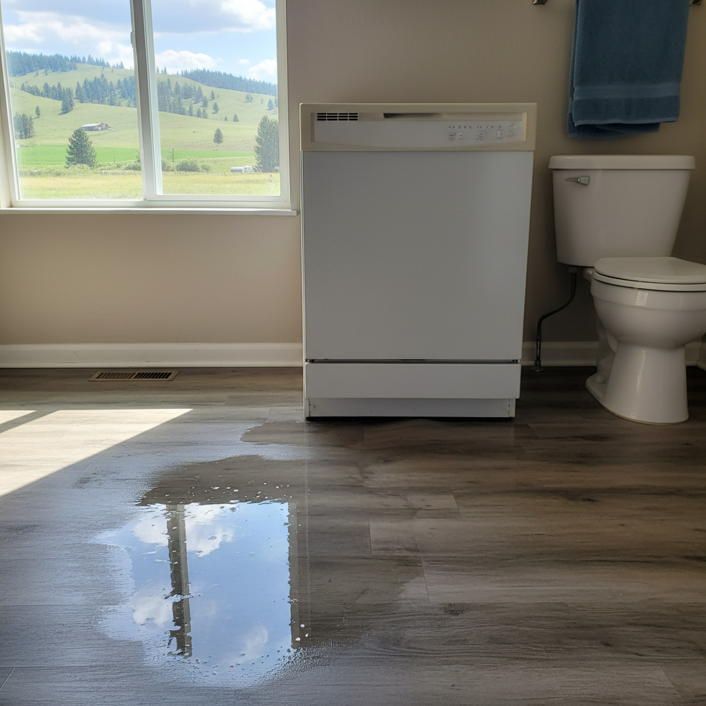 Appliance Leak Cleanup
