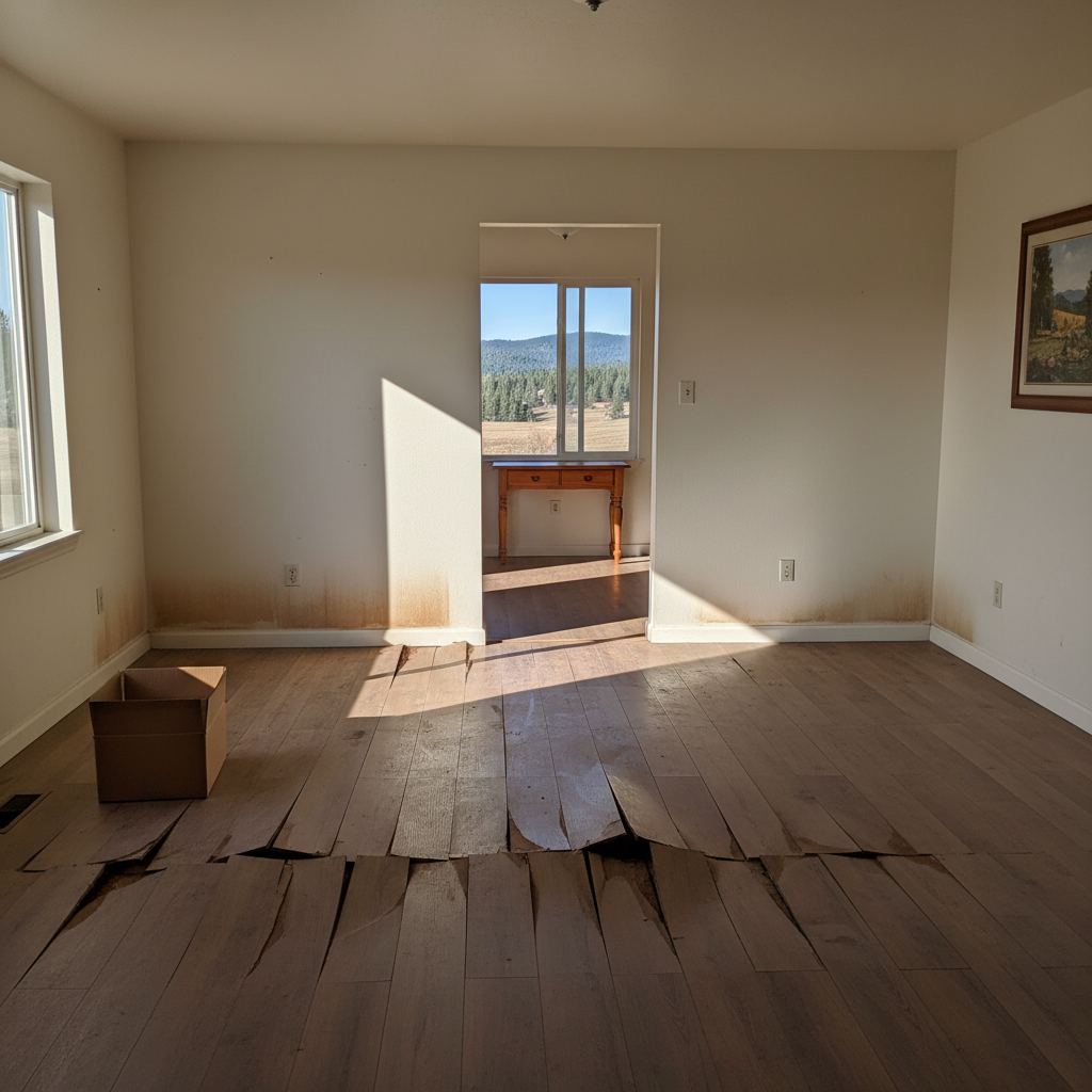 Hardwood Floor Water Damage Restoration