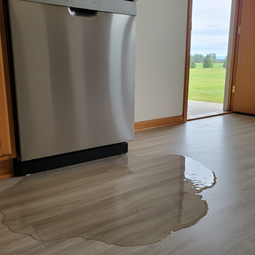 Appliance Leak Cleanup