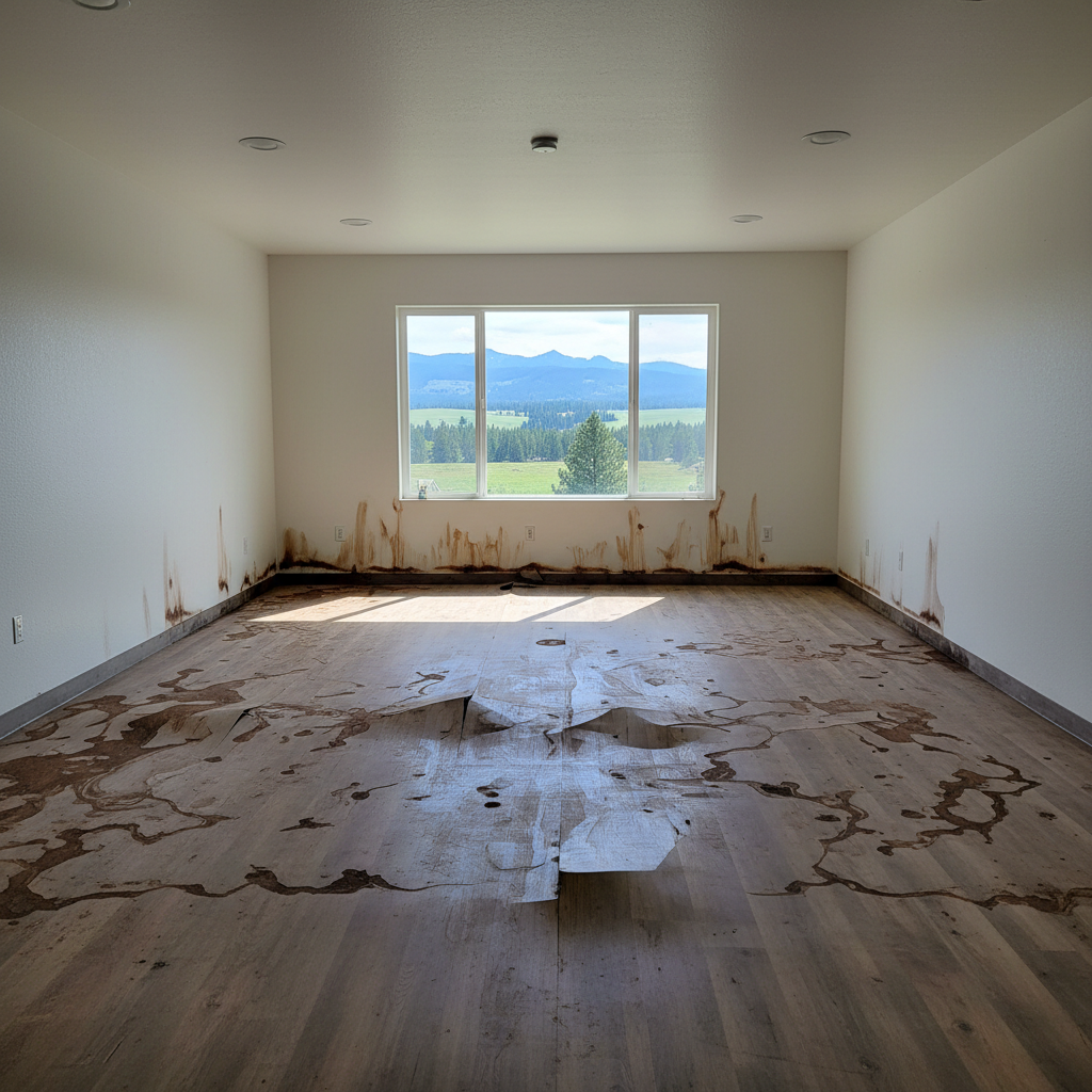 Hardwood Floor Water Damage Restoration