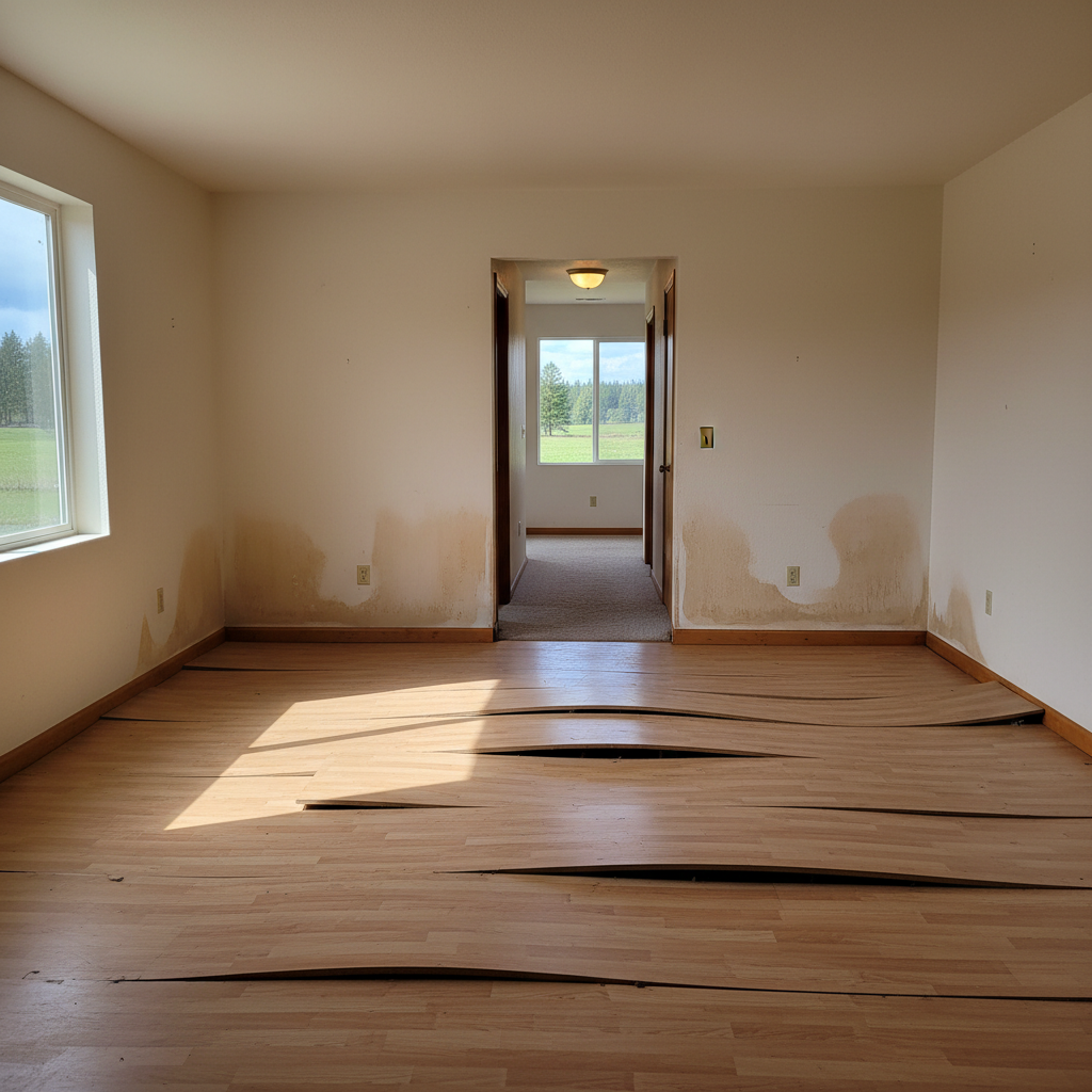 Hardwood Floor Water Damage Restoration in Star