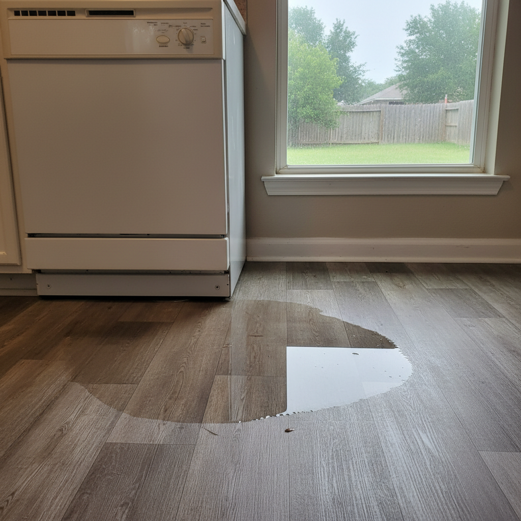 Appliance Leak Cleanup