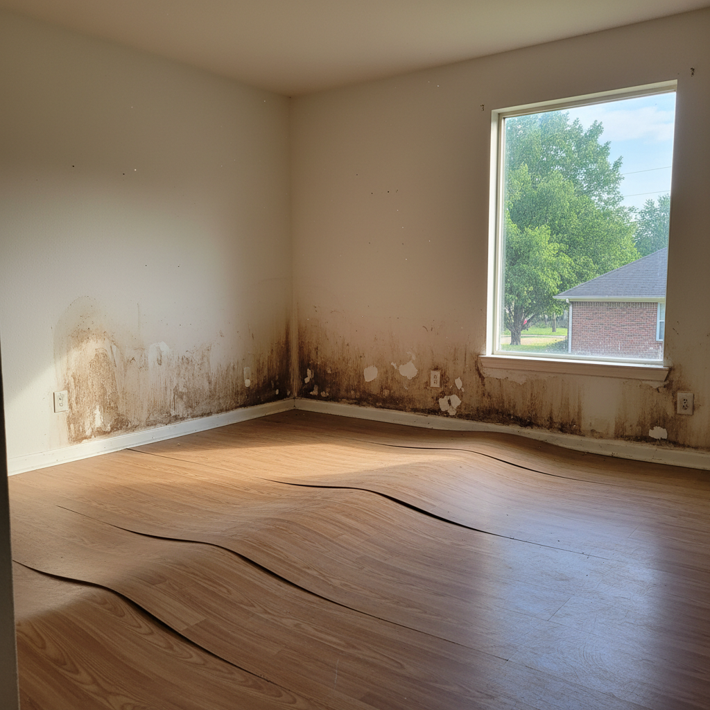 Roof Leak Water Damage Repair