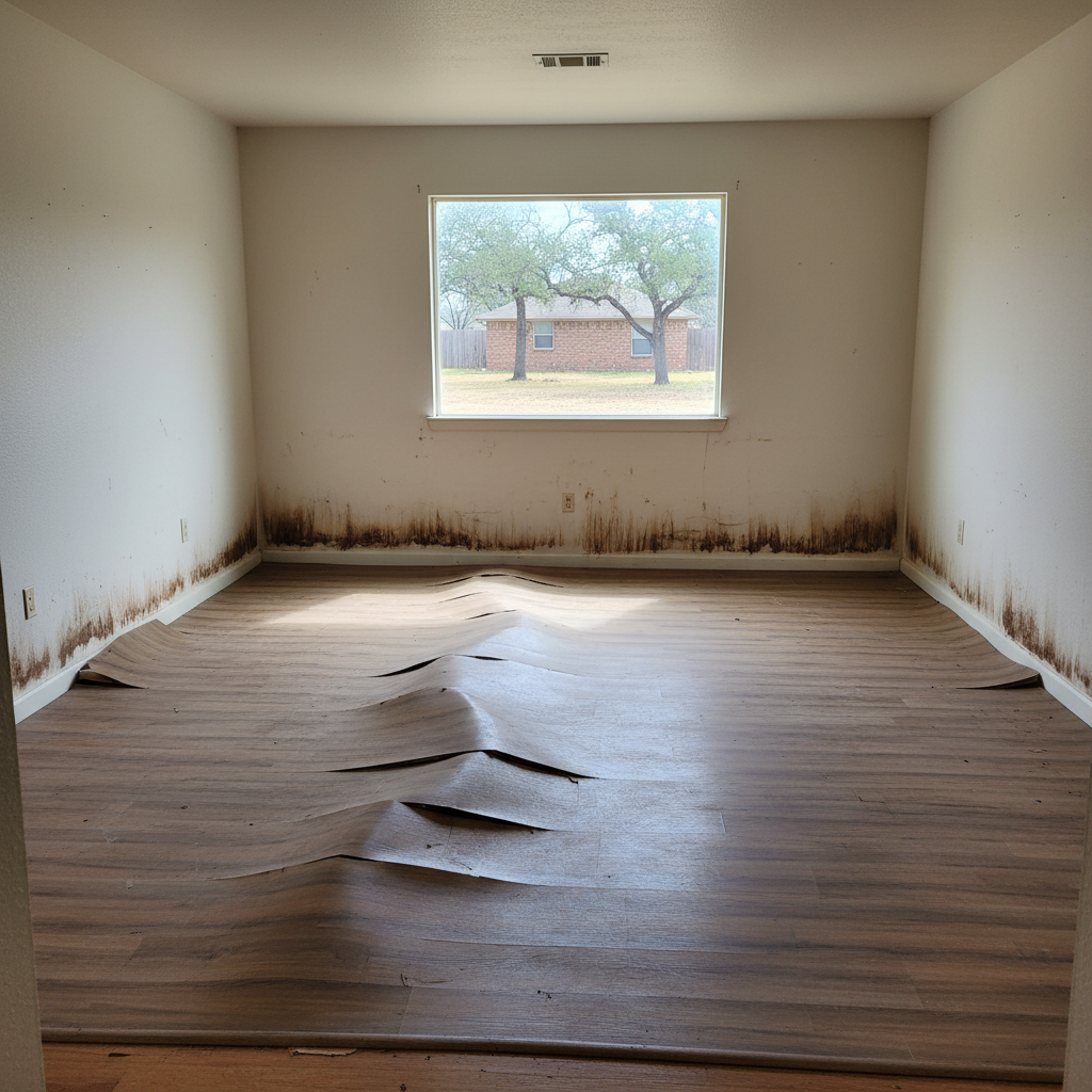 Water damage-related mold removal