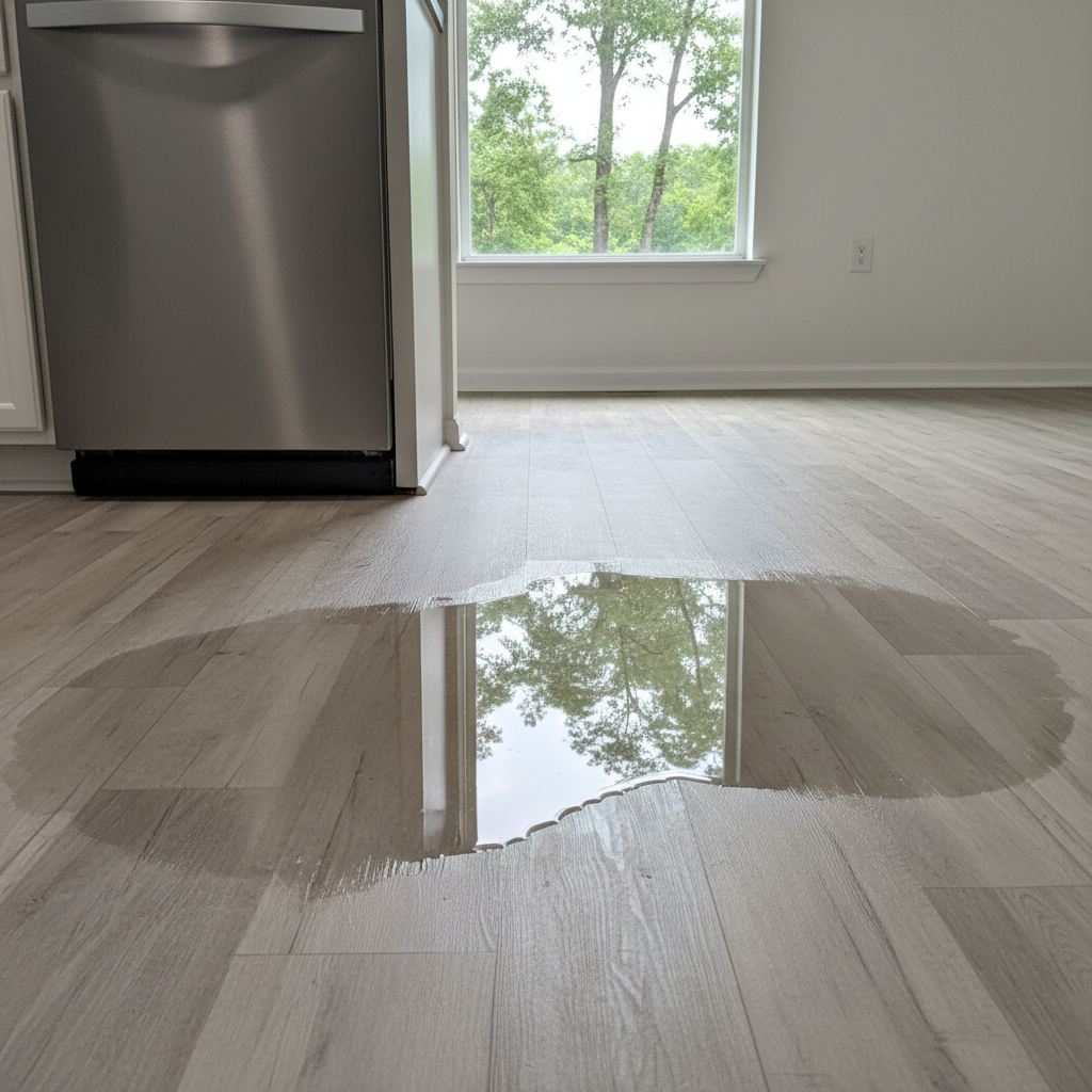 Appliance Leak Cleanup