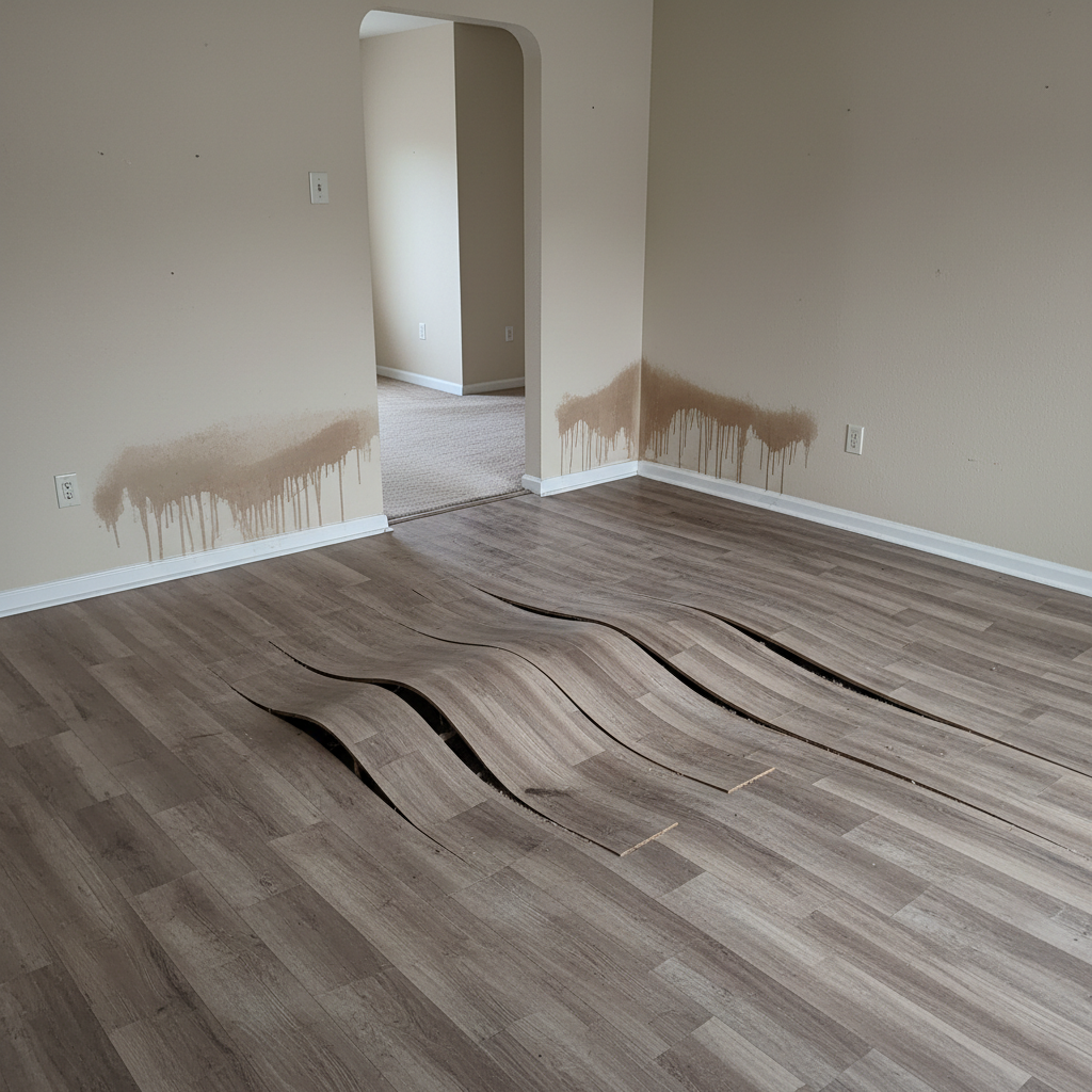 Water damage-related mold removal in Allen