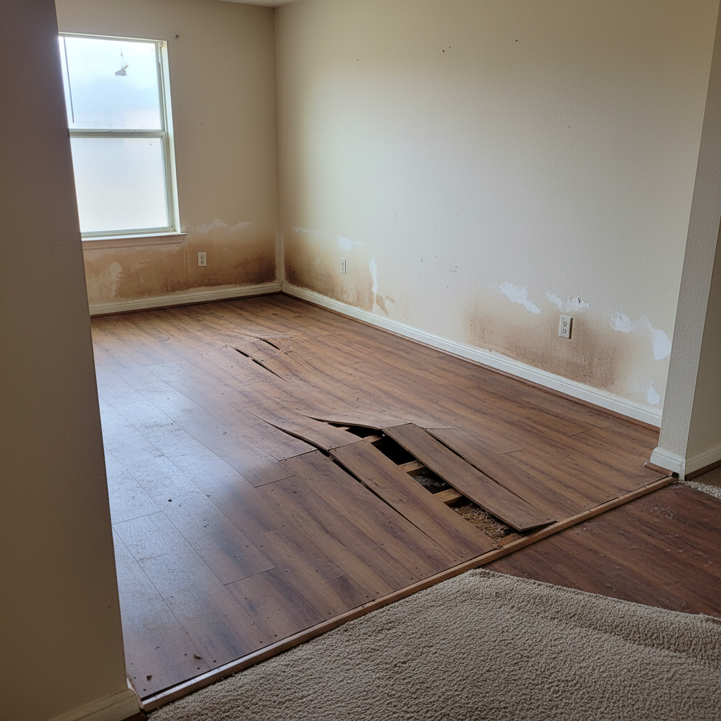 Carpet Water Damage Restoration in Allen