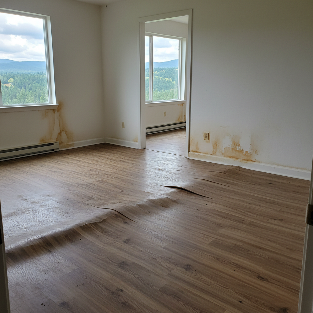 Water damage-related mold removal
