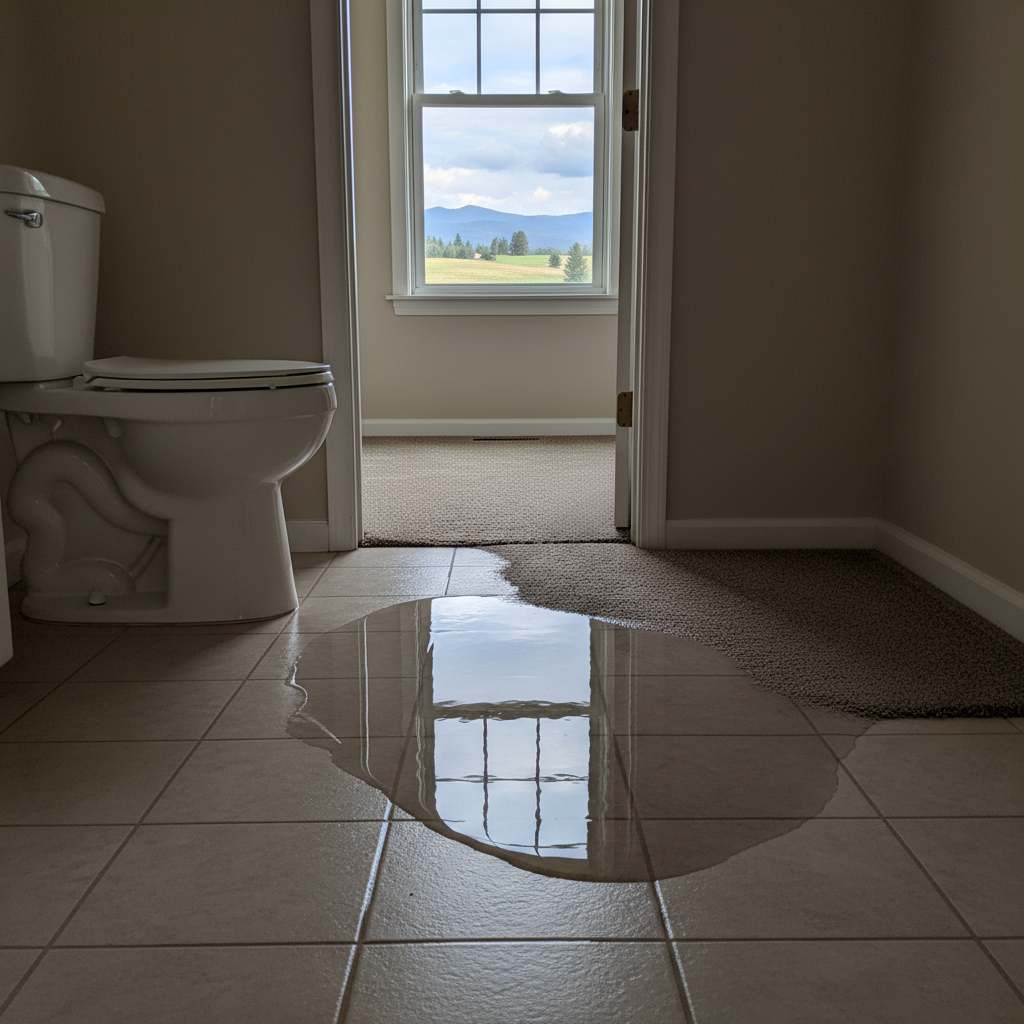 Toilet Overflow Cleanup