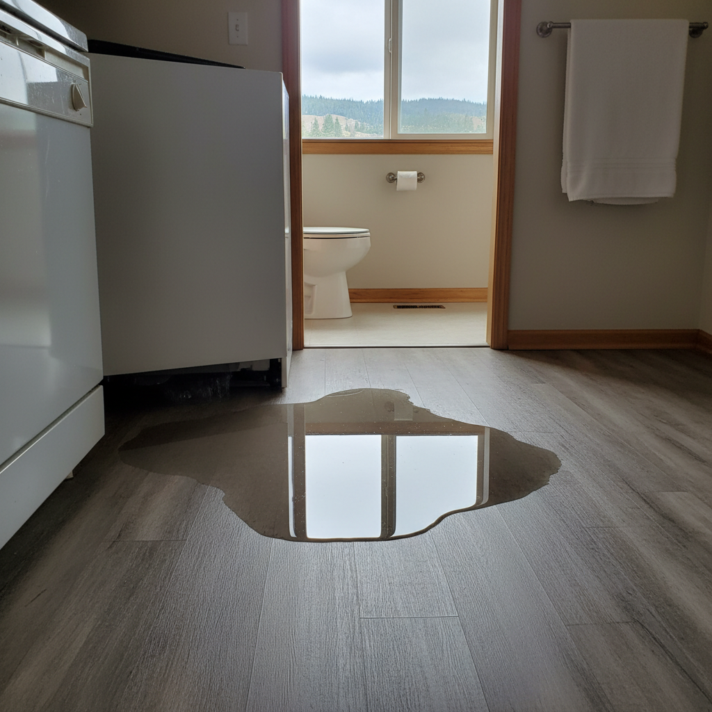 Appliance Leak Cleanup