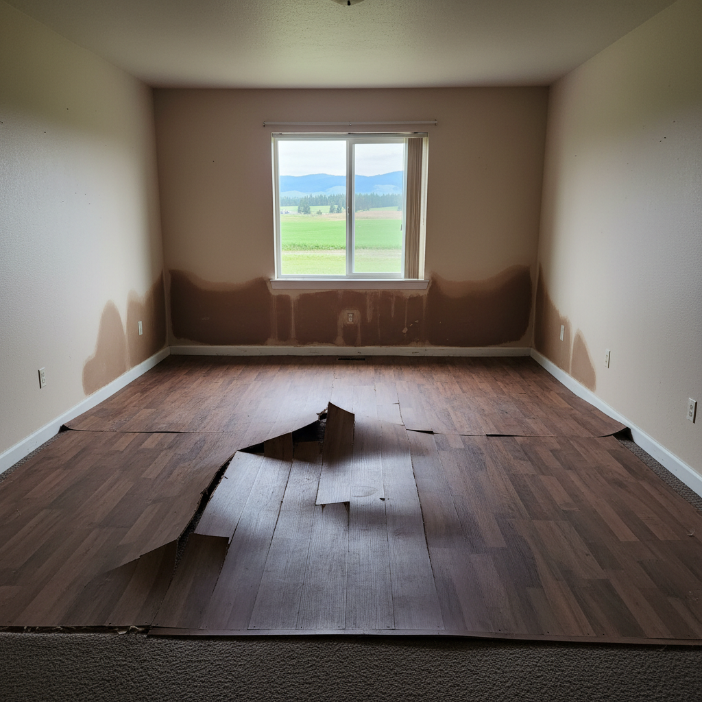 Roof Leak Water Damage Repair