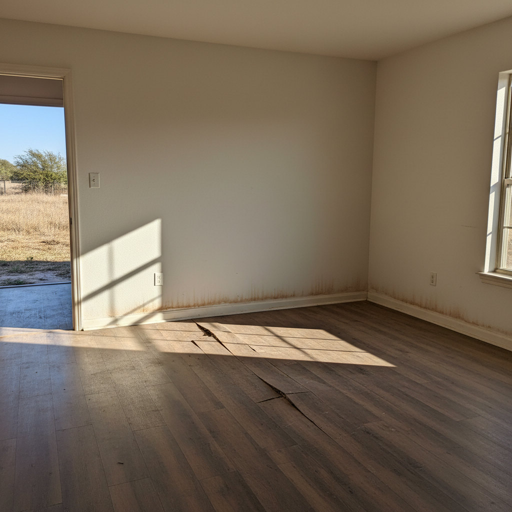 Water damage-related cleanup & repair