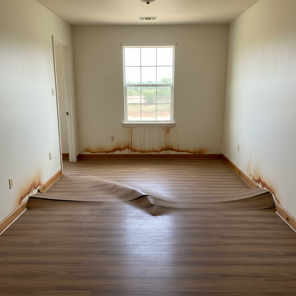 Water damage-related mold removal