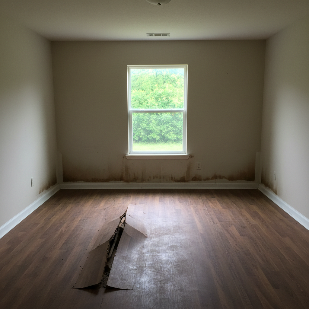 Hardwood Floor Water Damage Restoration
