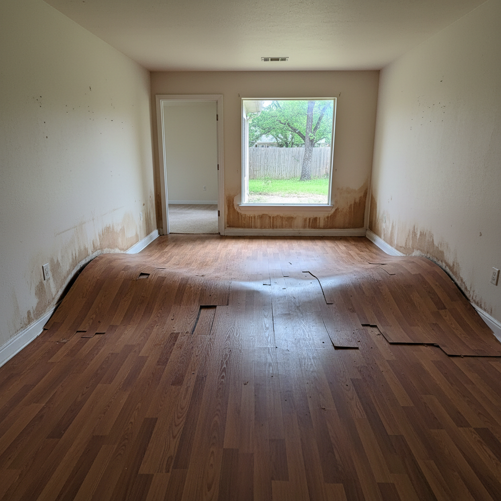 Roof Leak Water Damage Repair