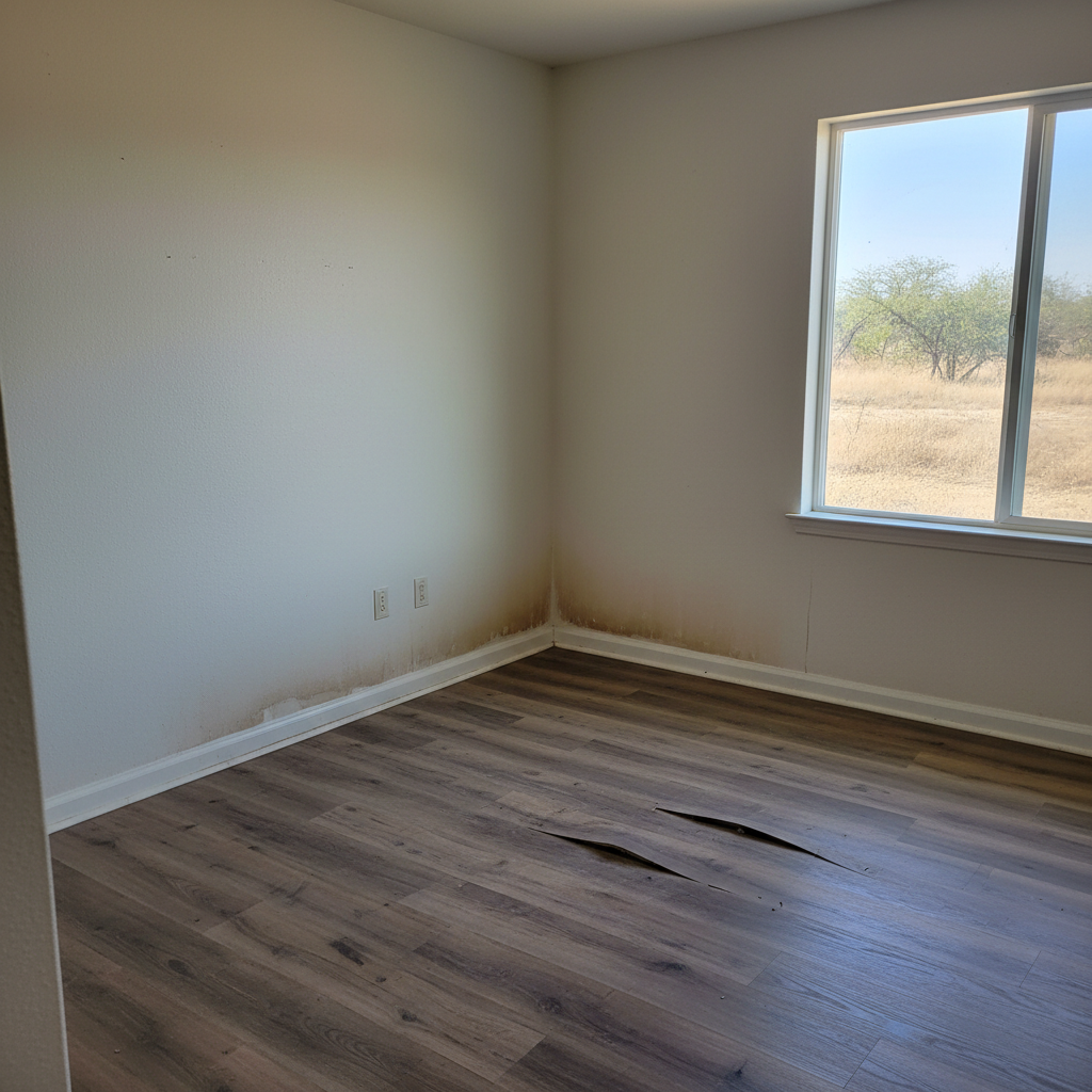 Water damage-related mold removal