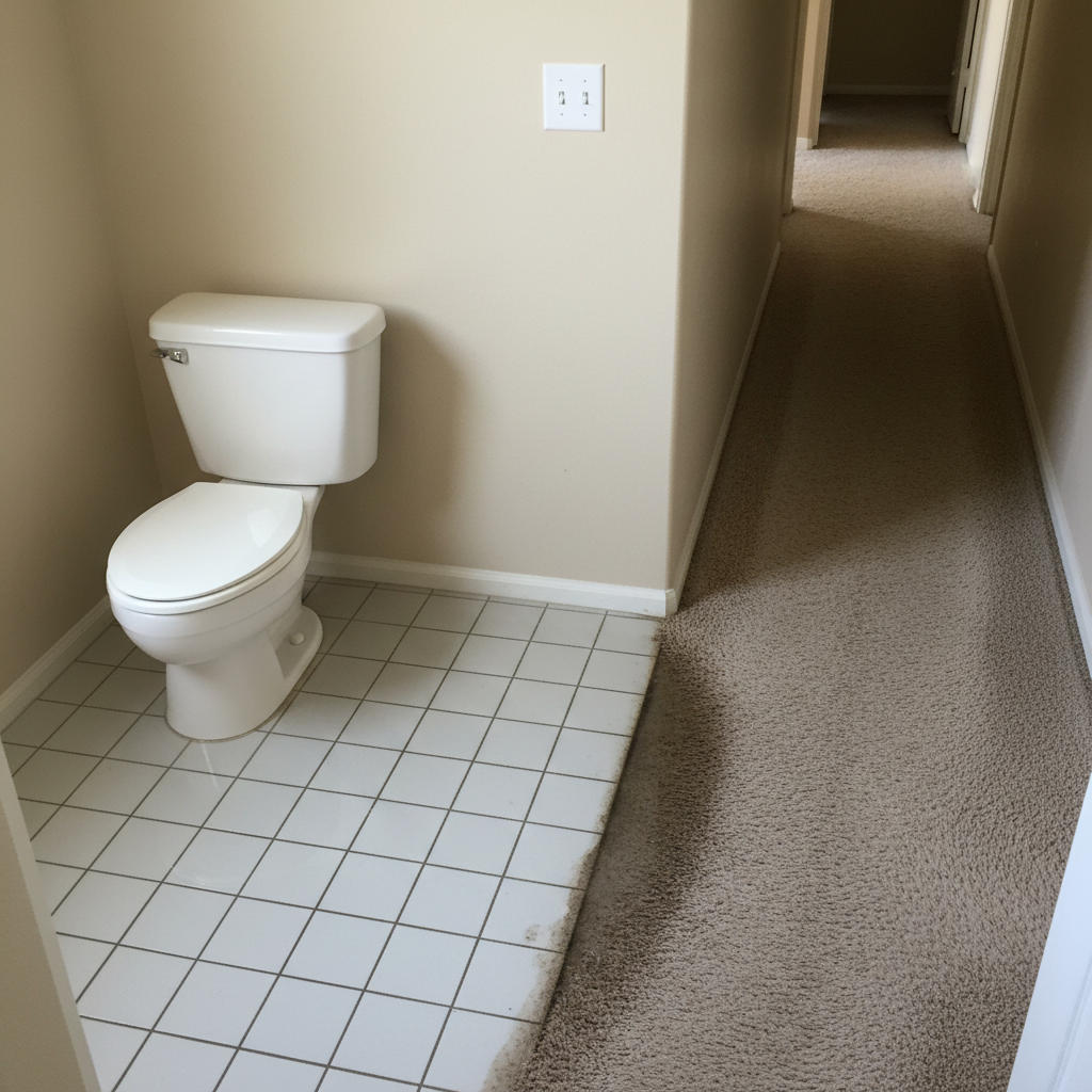 Toilet Overflow Cleanup