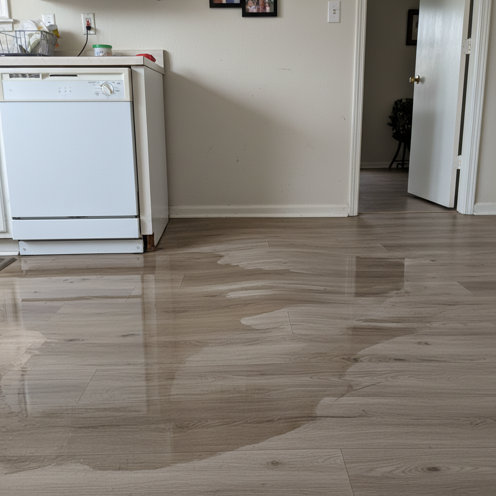 Appliance Leak Cleanup