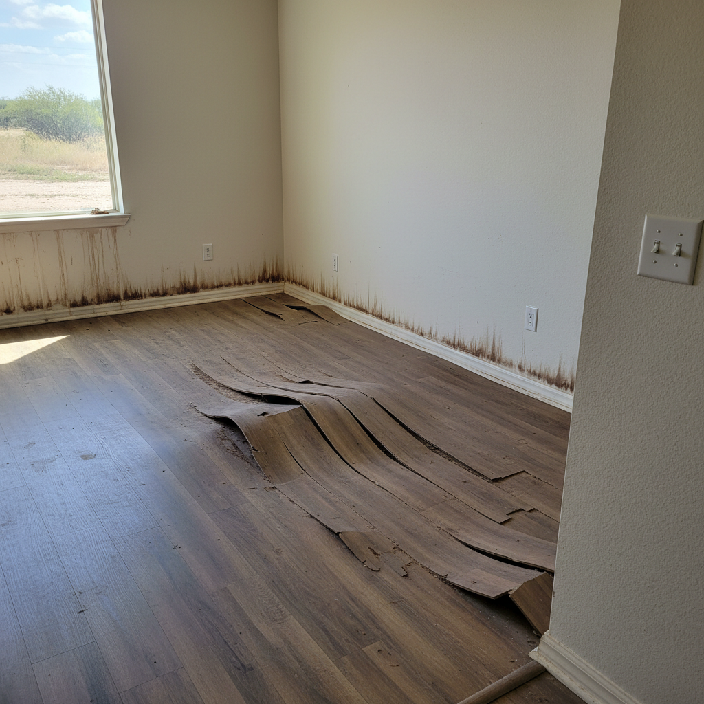 Roof Leak Water Damage Repair