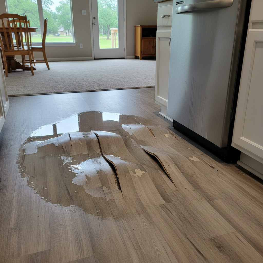 Appliance Leak Cleanup