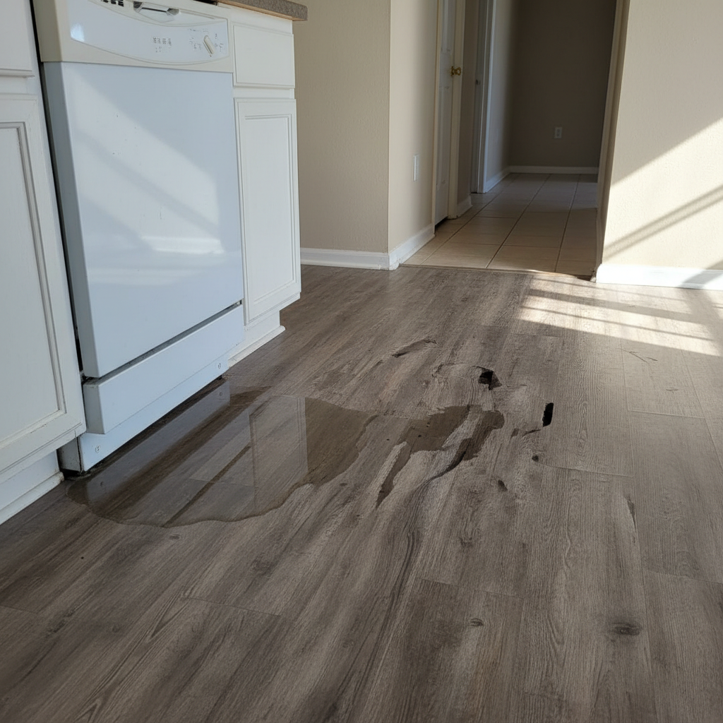Appliance Leak Cleanup