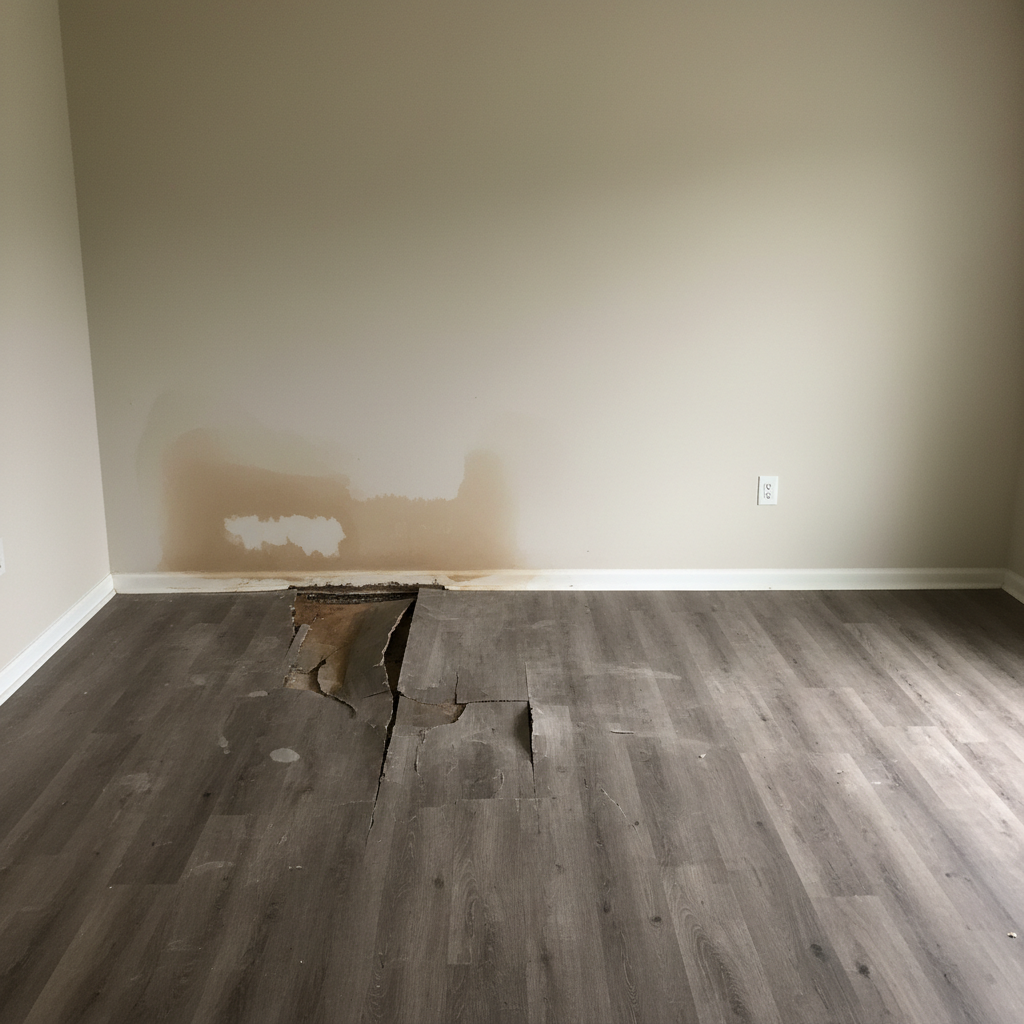 Hardwood Floor Water Damage Restoration