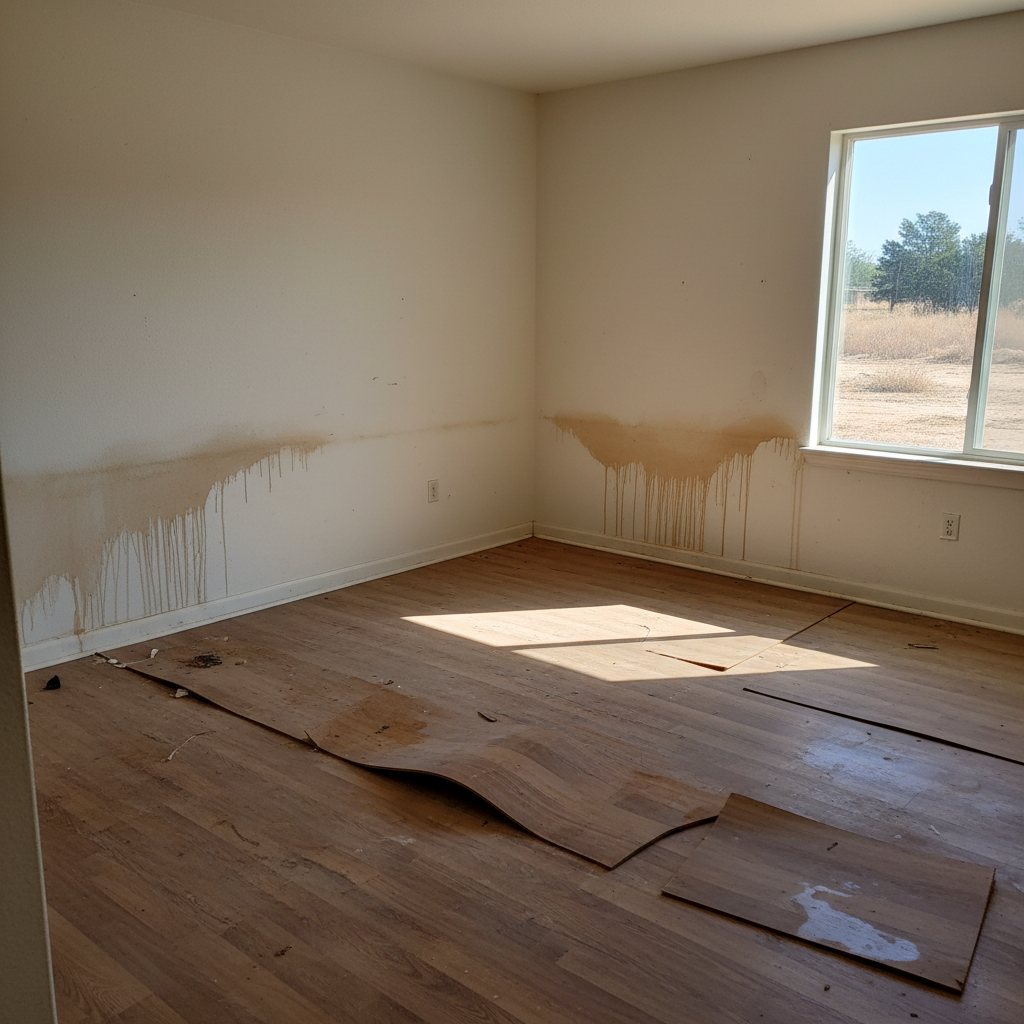 Water damage-related mold removal in Balch Springs